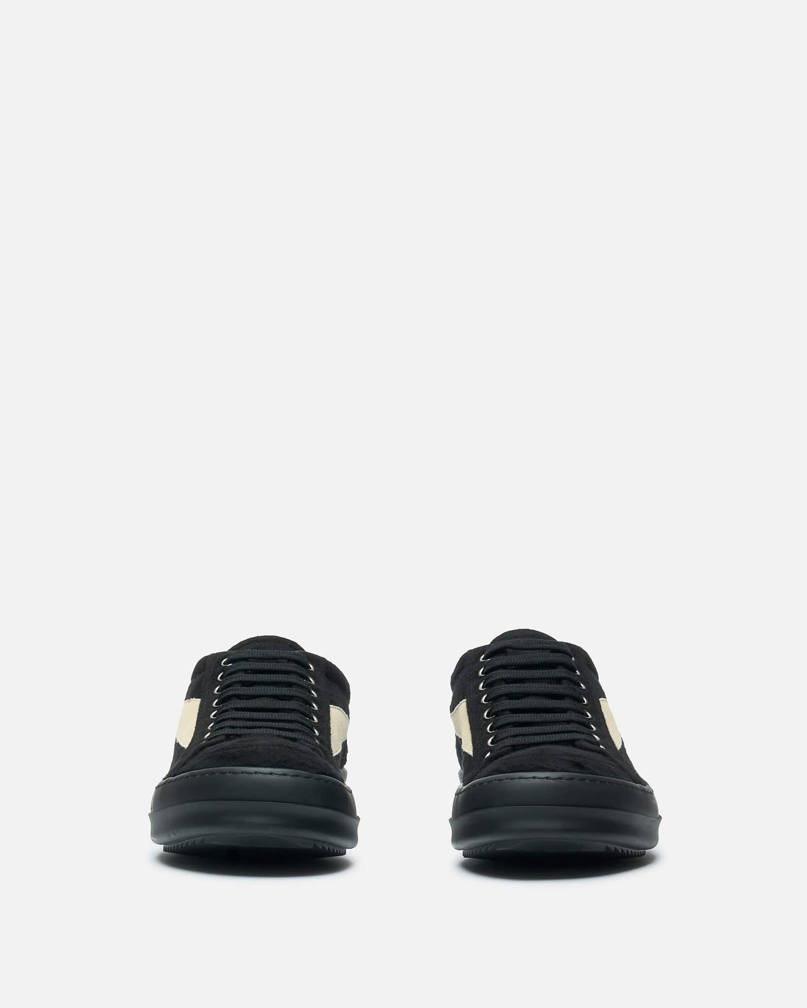 Rick Owens DRKSHDW Men's Sneakers Vintage Sneakers in Black/Milk/Black