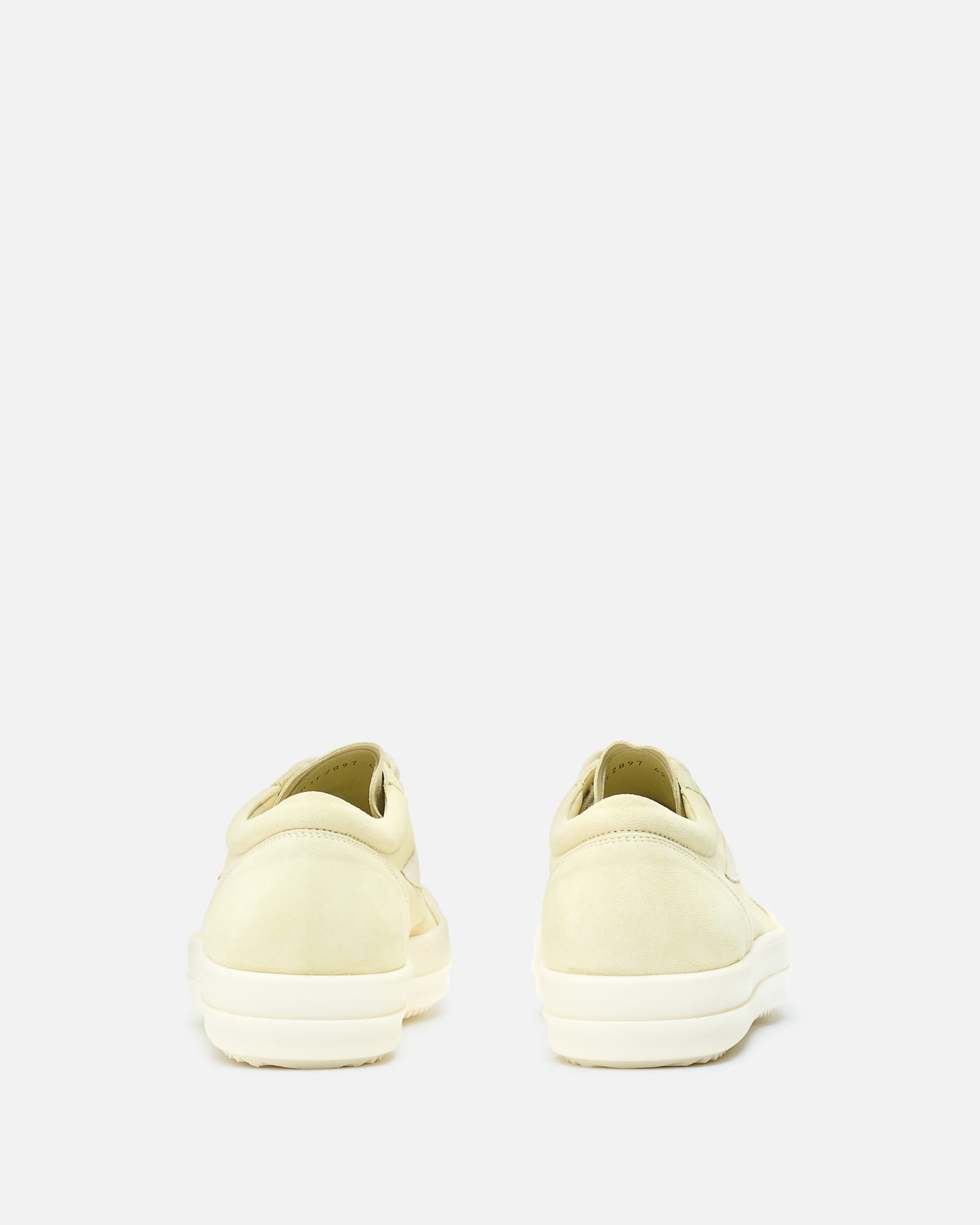 Rick Owens Men's Sneakers Vintage Sneakers in Butter/Milk