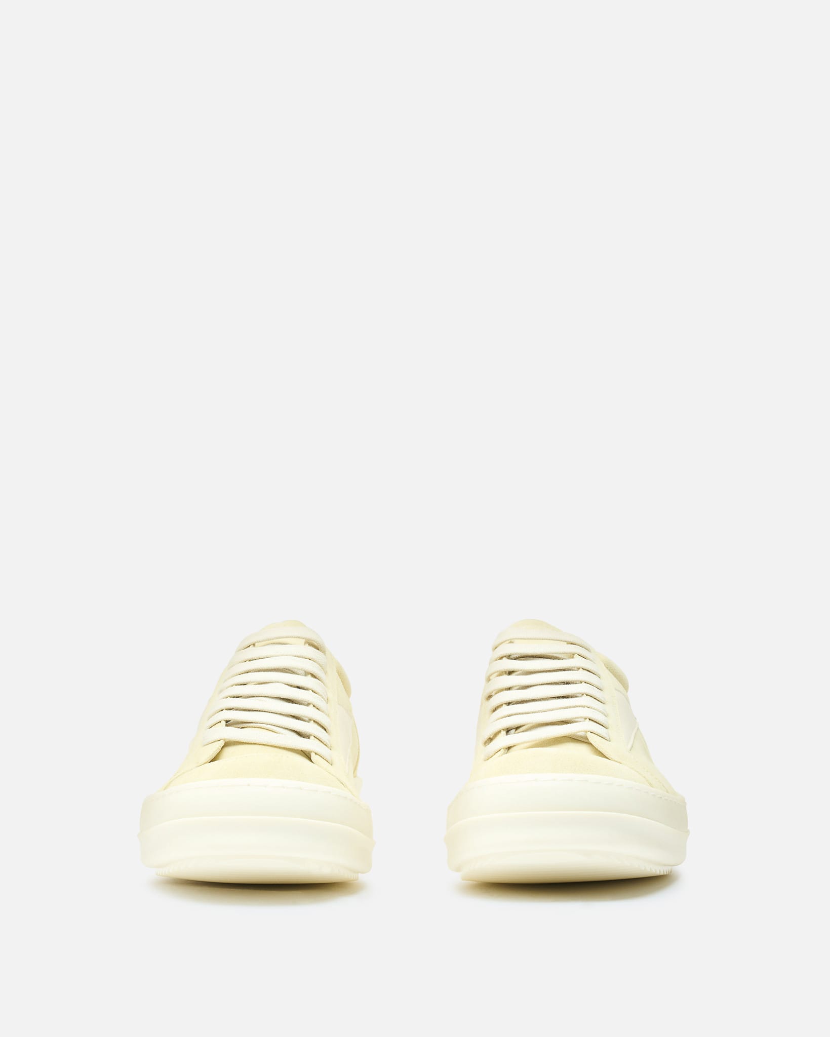 Rick Owens Men's Sneakers Vintage Sneakers in Butter/Milk