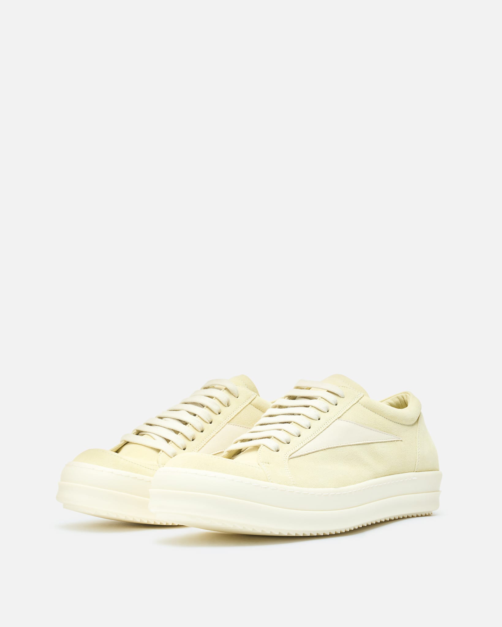 Rick Owens Men's Sneakers Vintage Sneakers in Butter/Milk