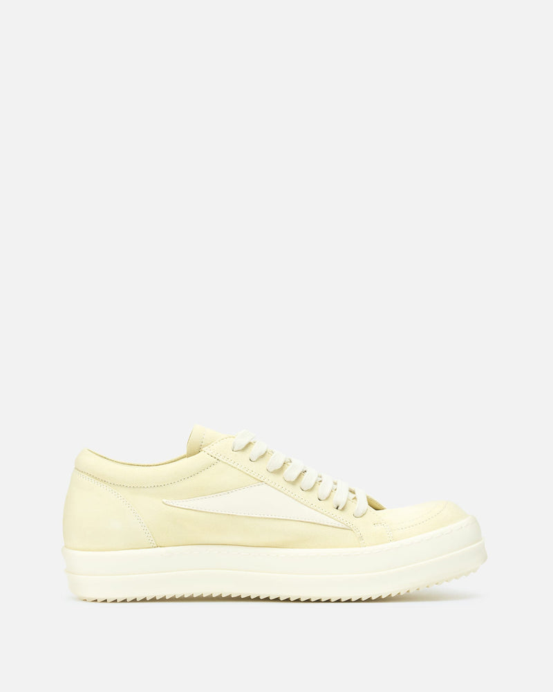 Rick Owens Men's Sneakers Vintage Sneakers in Butter/Milk
