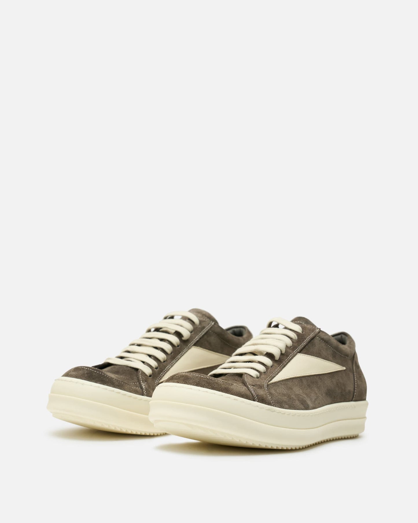 Rick Owens Men's Sneakers Vintage Sneakers in Dust/Milk