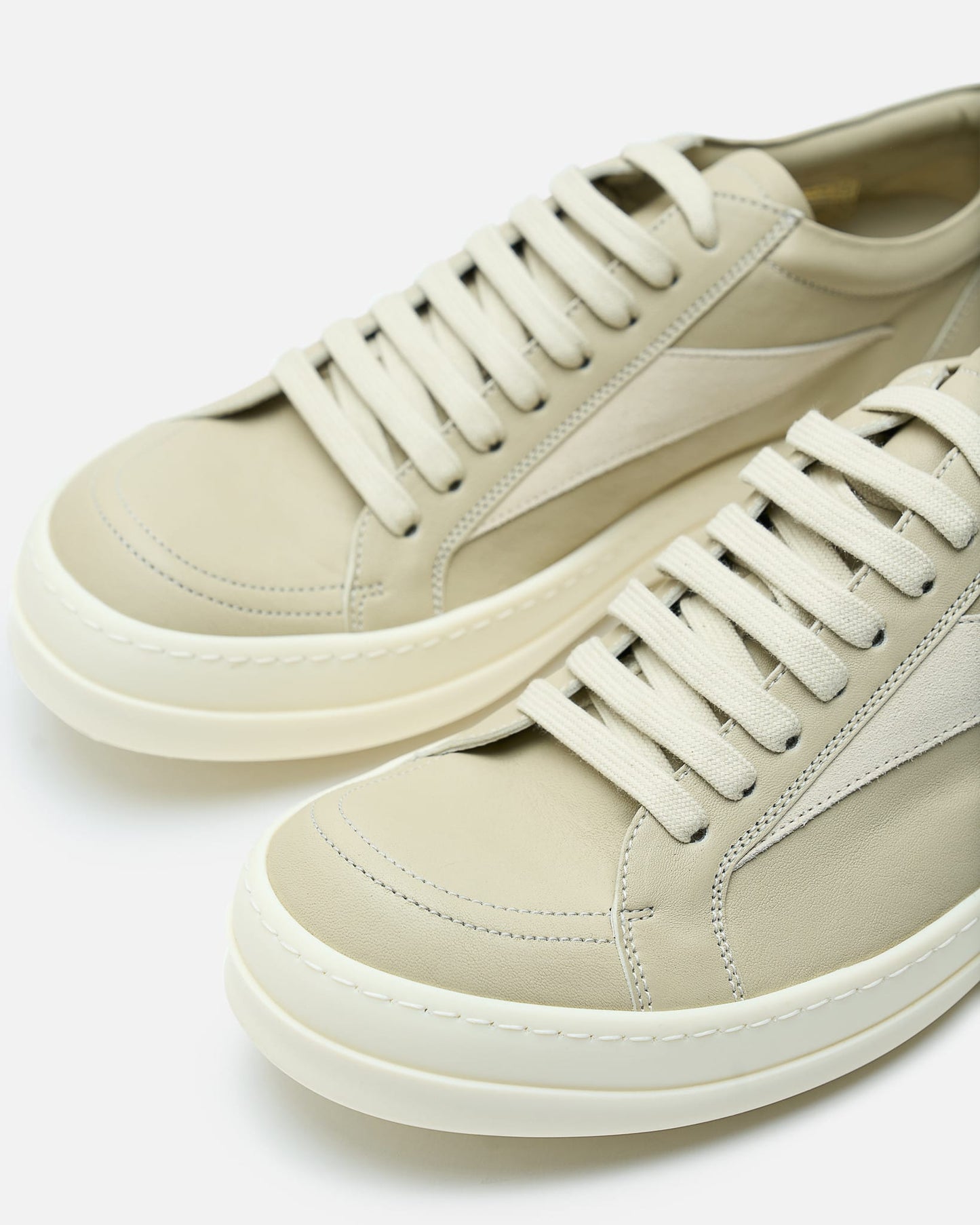 Rick Owens Men's Sneakers Vintage Sneakers in Sand/Milk