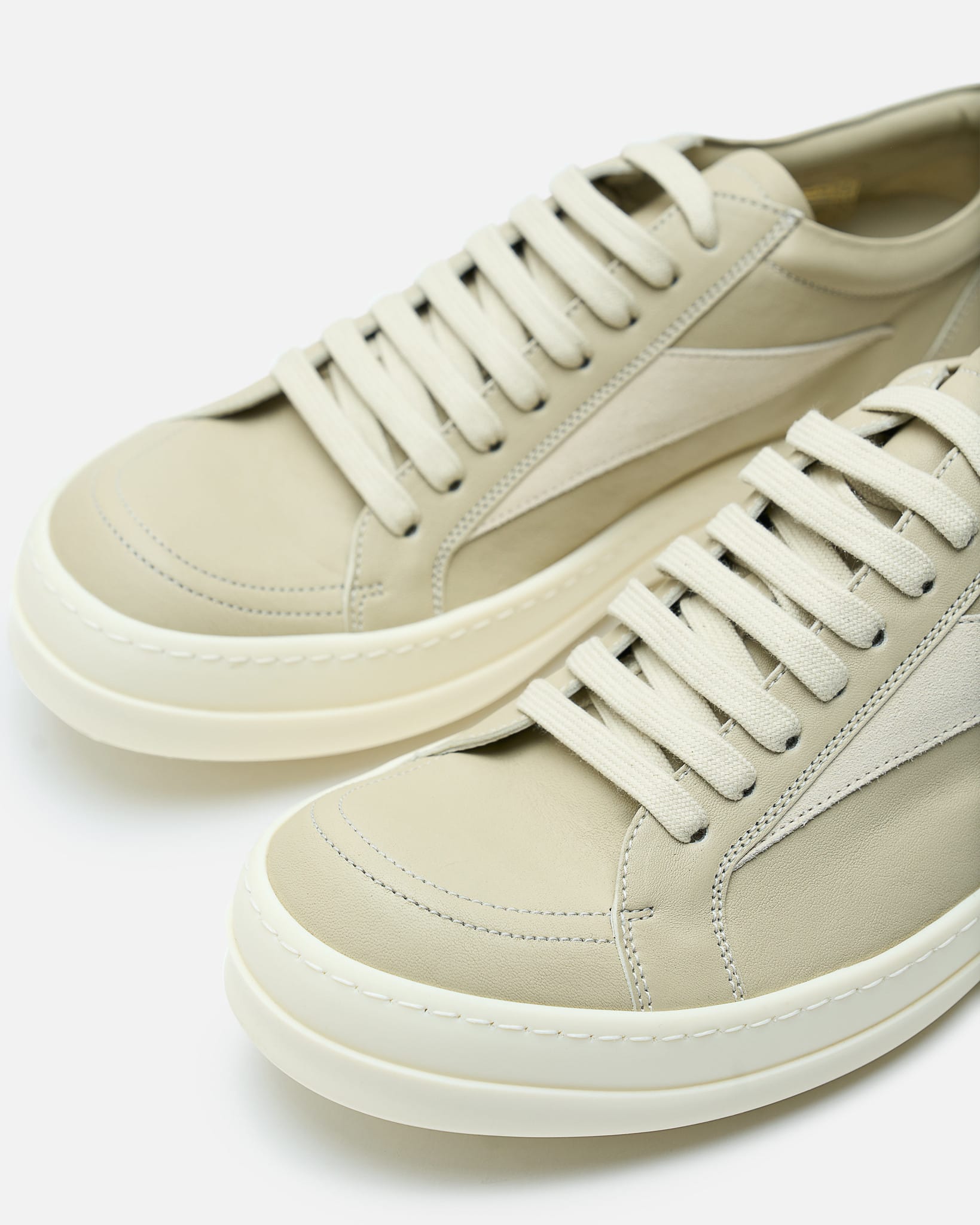 Rick Owens Men's Sneakers Vintage Sneakers in Sand/Milk