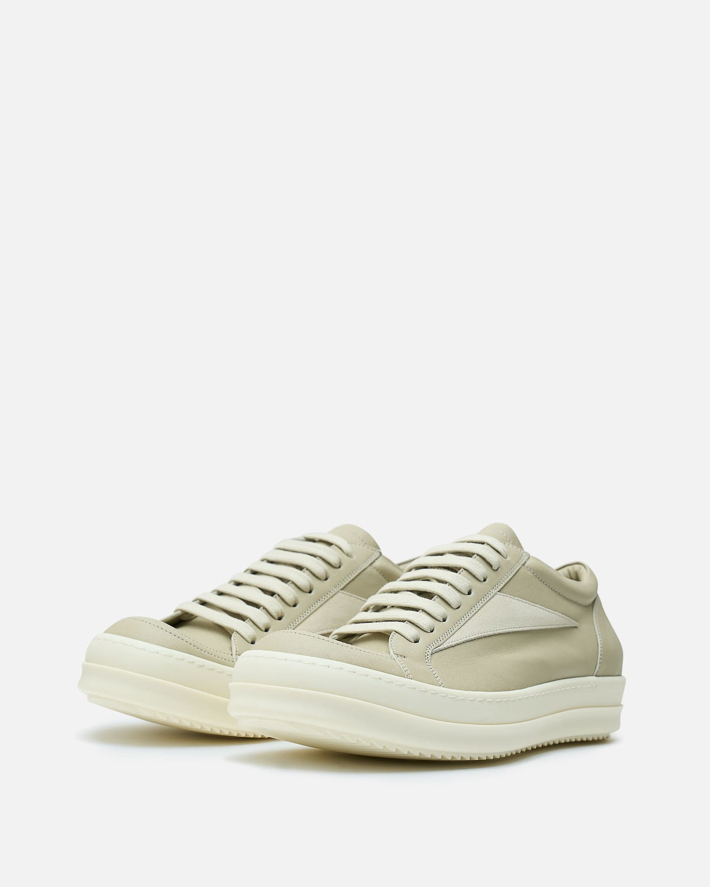 Rick Owens Men's Sneakers Vintage Sneakers in Sand/Milk