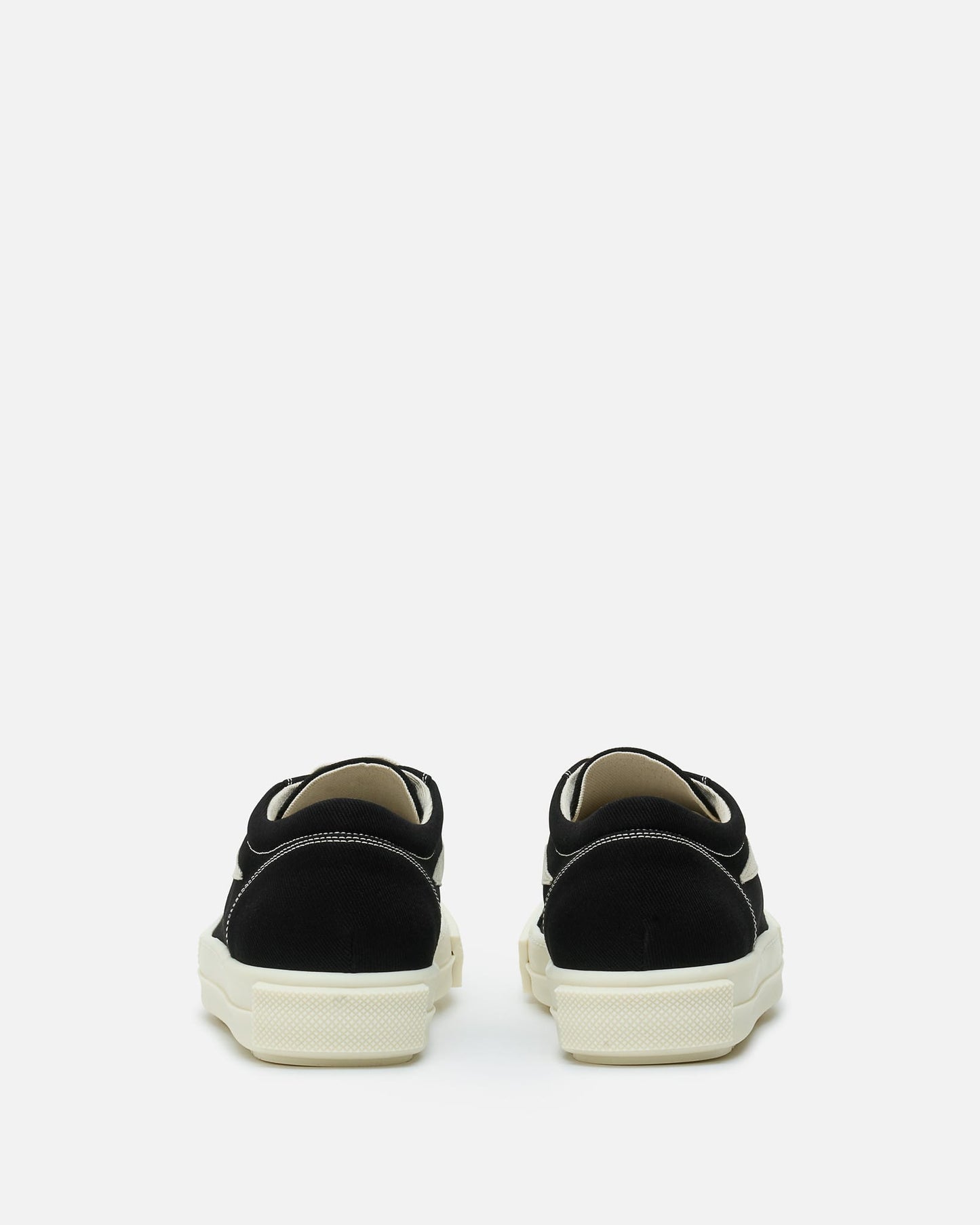 Rick Owens DRKSHDW Men's Sneakers Vintage Sneaks in Black/Milk
