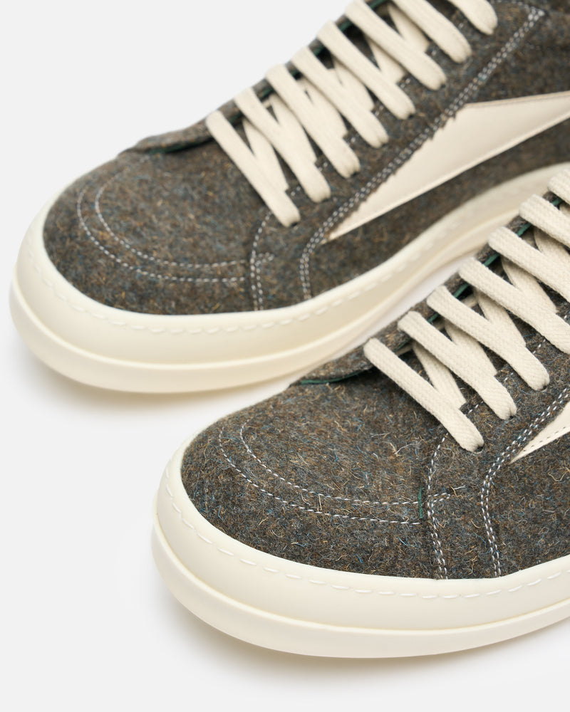 Rick Owens Men's Sneakers Vintage Sneaks in Bosco/Milk