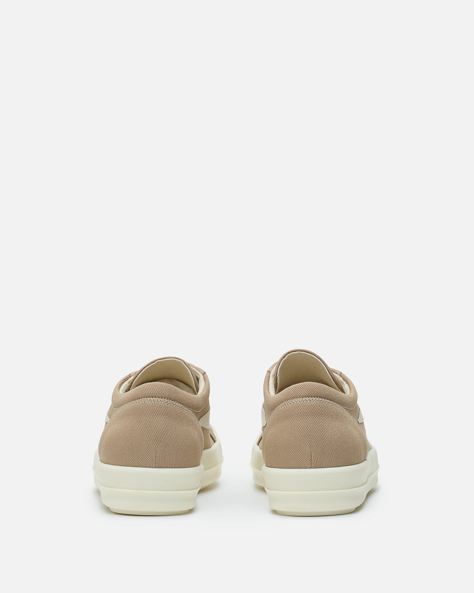 Rick Owens DRKSHDW Men's Sneakers Vintage Sneaks in Flesh/Milk