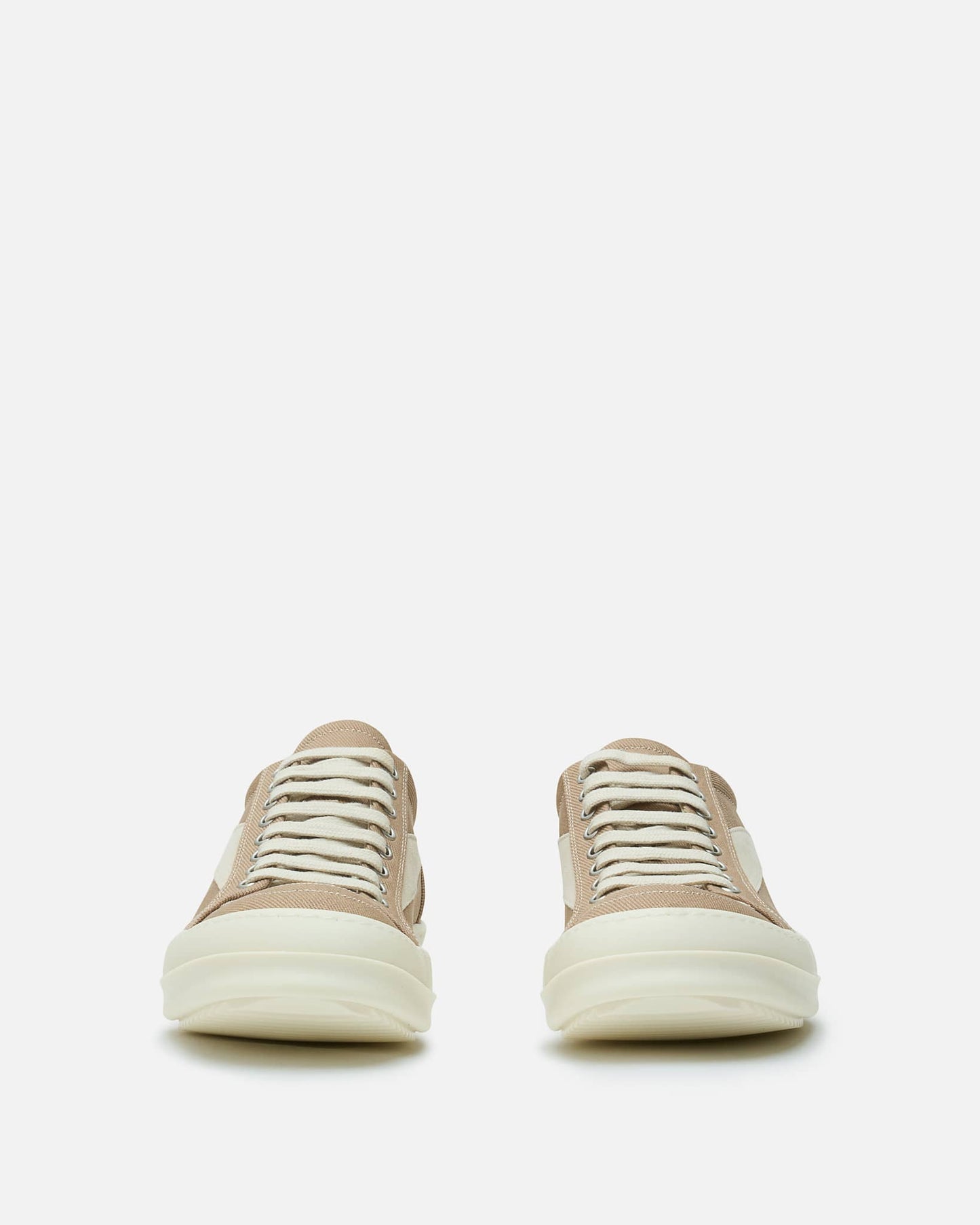 Rick Owens DRKSHDW Men's Sneakers Vintage Sneaks in Flesh/Milk