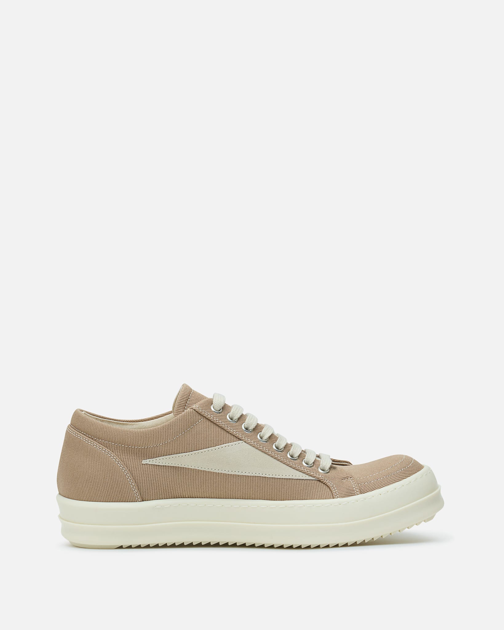 Rick Owens DRKSHDW Men's Sneakers Vintage Sneaks in Flesh/Milk