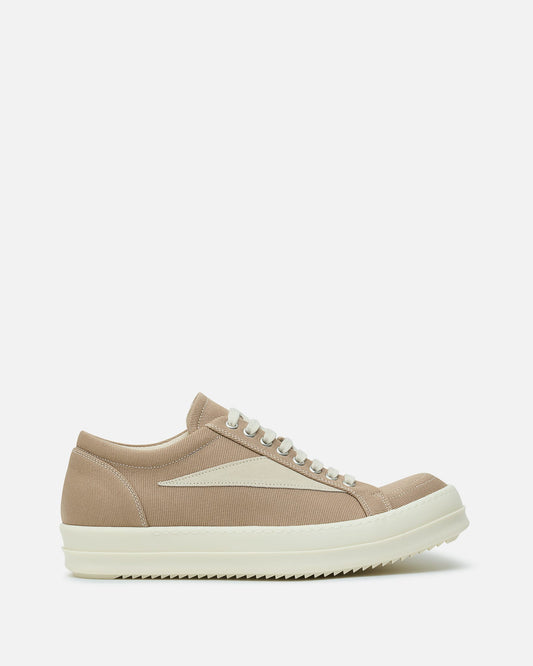 Rick Owens DRKSHDW Men's Sneakers Vintage Sneaks in Flesh/Milk