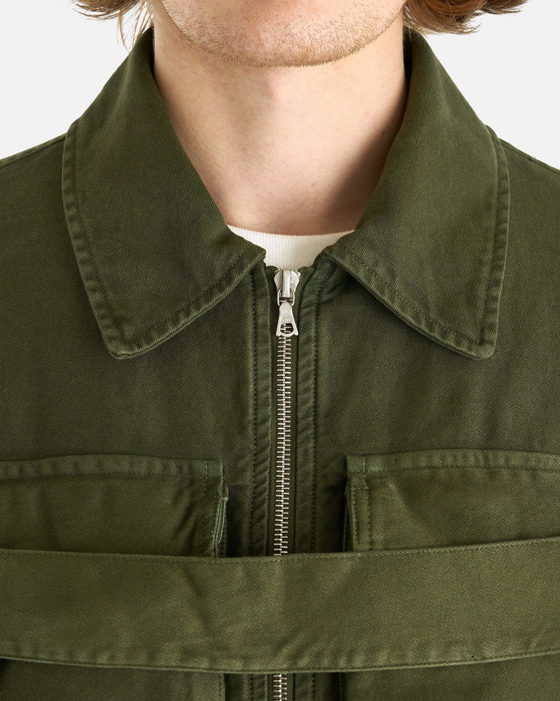 Dries Van Noten Men's Jackets Vonac Jacket in Khaki