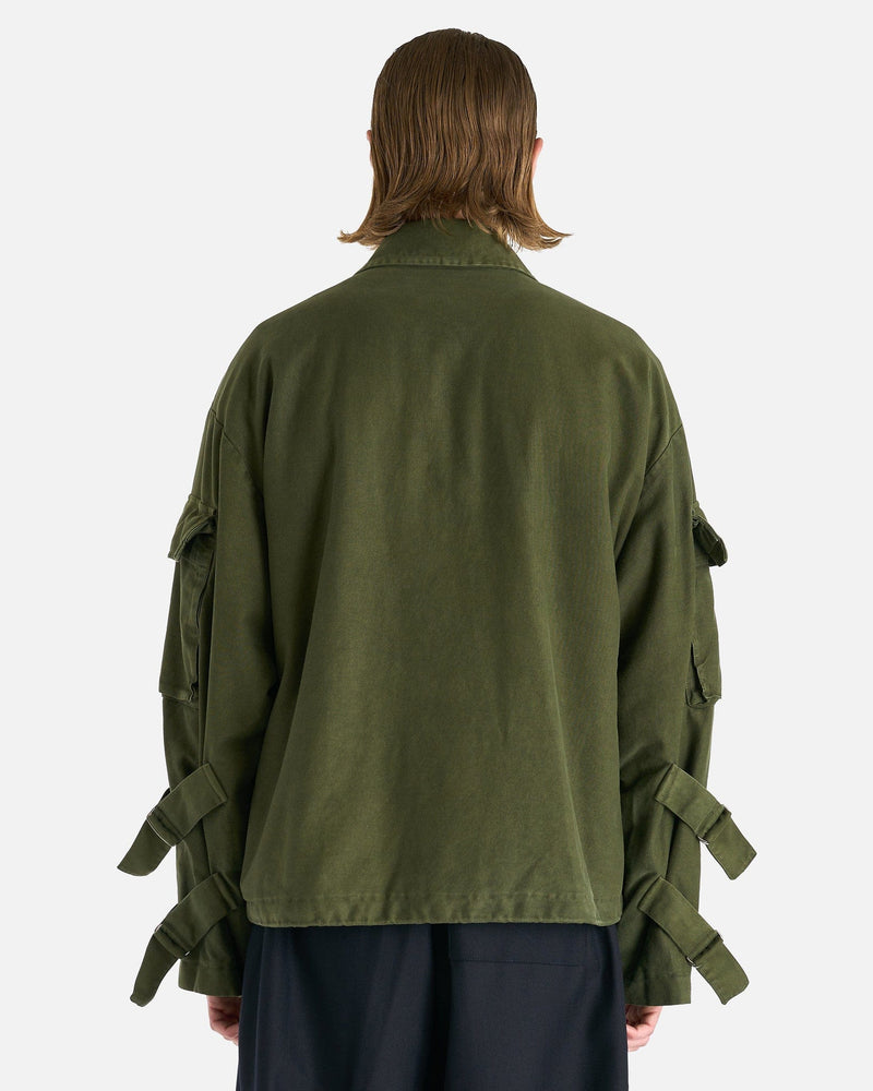 Dries Van Noten Men's Jackets Vonac Jacket in Khaki