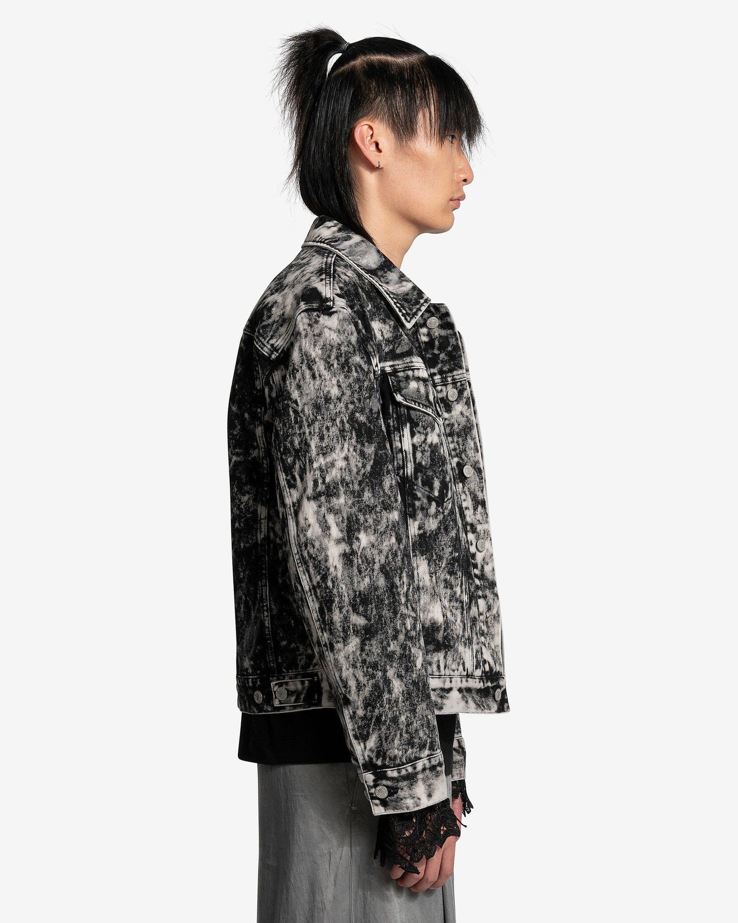 Dries Van Noten Men's Jackets Vuskin Jacket in Black