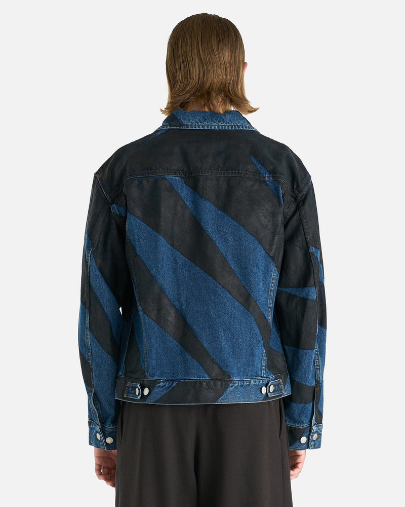 Dries Van Noten Men's Jackets Vuskin SC Jacket in Blue