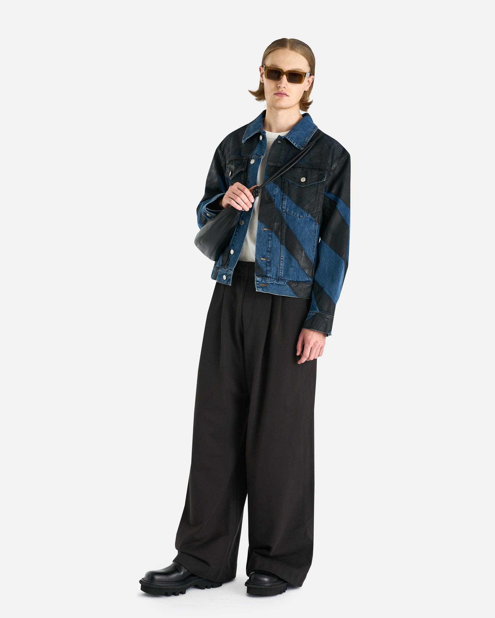Dries Van Noten Men's Jackets Vuskin SC Jacket in Blue