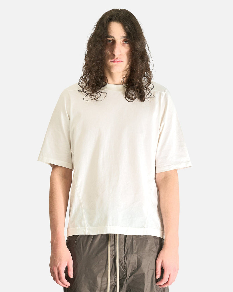 Rick Owens DRKSHDW Men's T-Shirts OS Walrus T in Milk