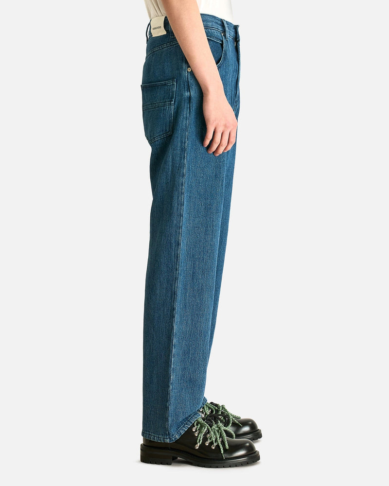 NAMACHEKO Men's Jeans Warkworth Denim Jeans in Ocean Blue