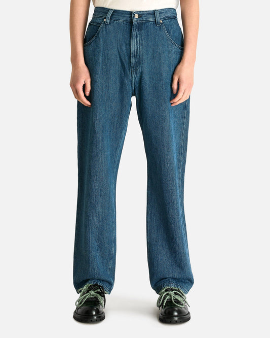 NAMACHEKO Men's Jeans Warkworth Denim Jeans in Ocean Blue