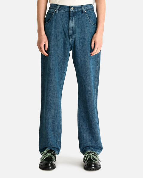デニム/ジーンズ NAMACHEKO BLUE RINSE DENIM warkworth-denim-jeans-in-ocean