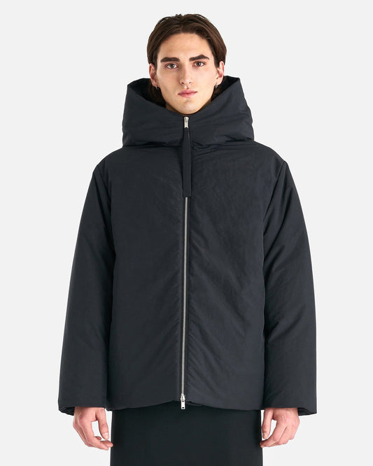 Jil Sander Men's Jackets Water Repellent Down Jacket 06 in Black
