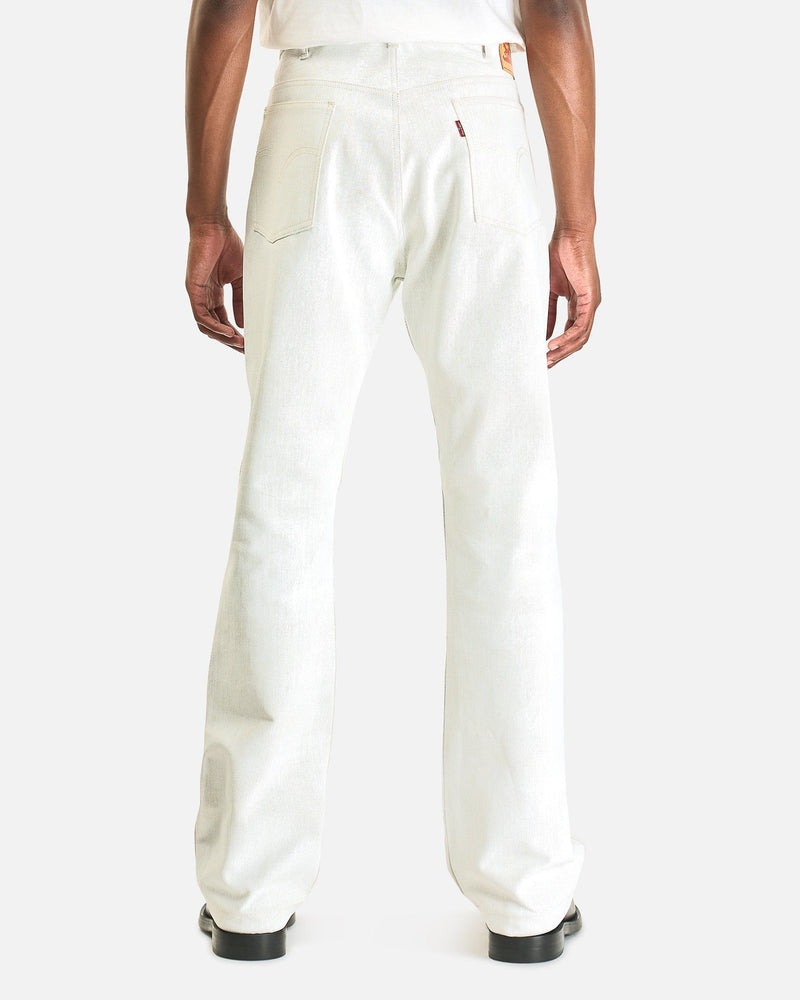 Waxed Denim Pants in White – SVRN