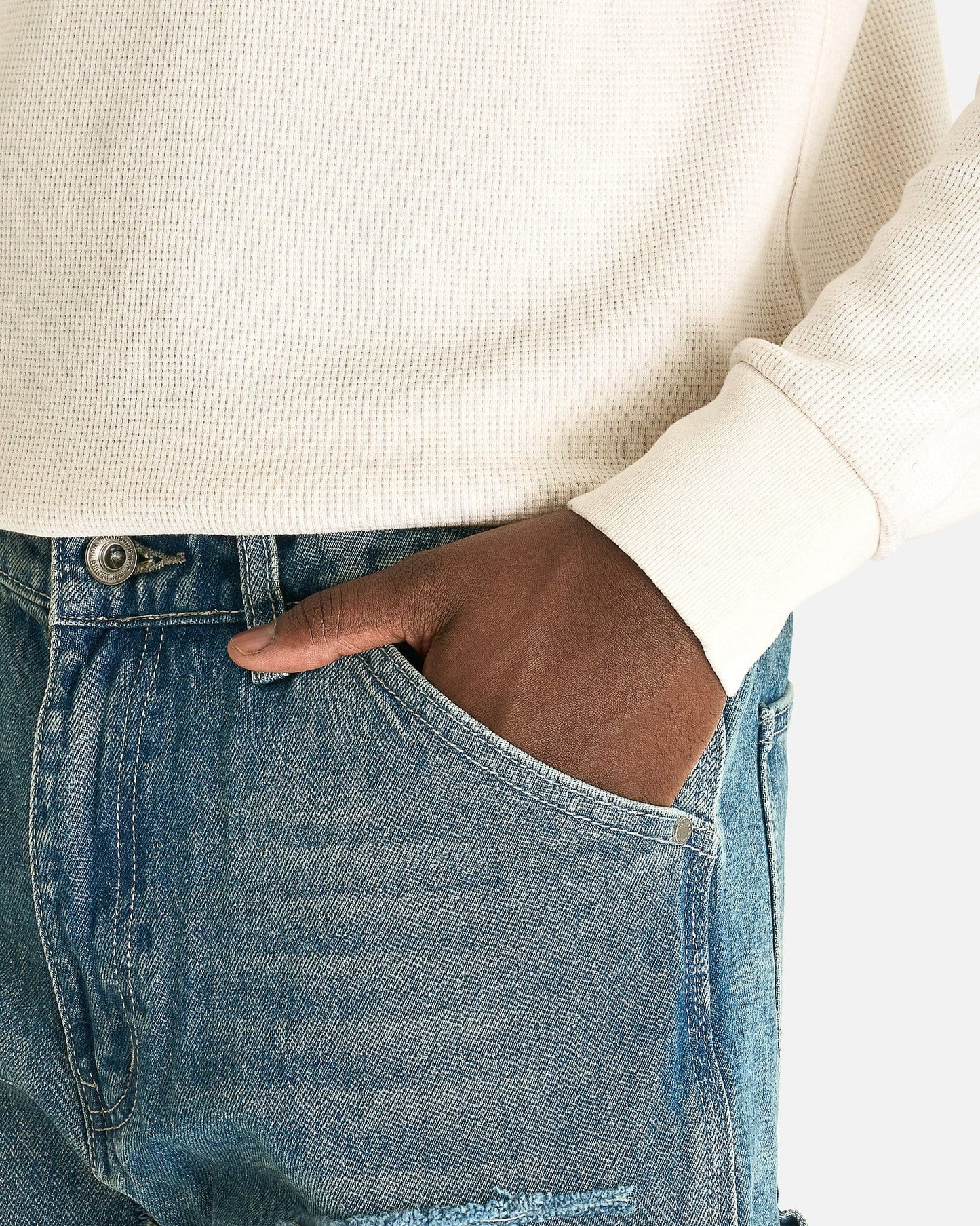 Who Decides War Men's Jeans WDW Winged Carpenter Denim in Sky