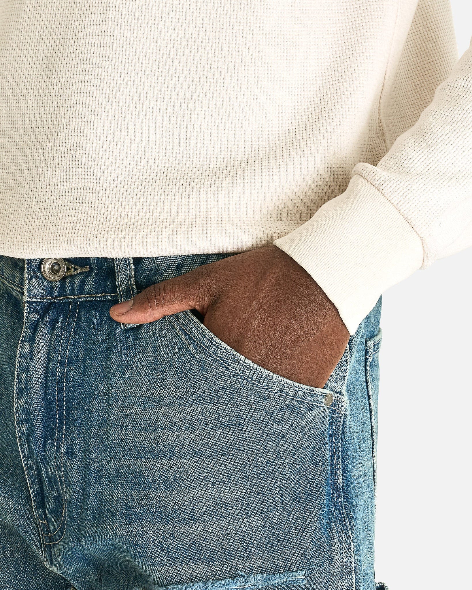 Who Decides War Men's Jeans WDW Winged Carpenter Denim in Sky