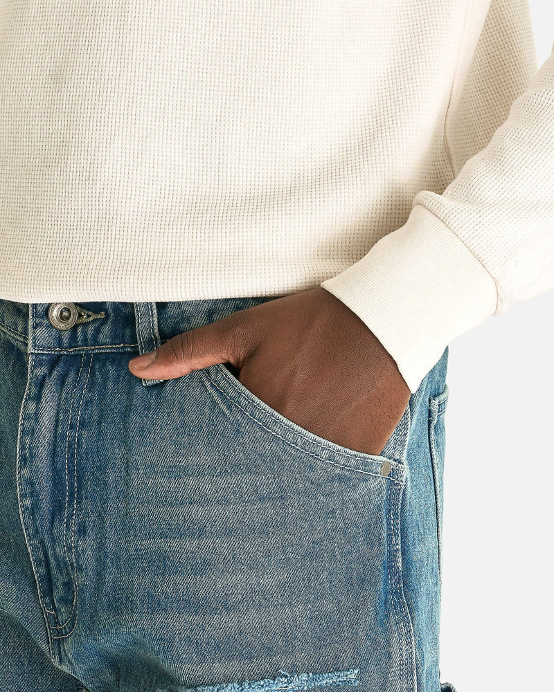 Who Decides War Men's Jeans WDW Winged Carpenter Denim in Sky