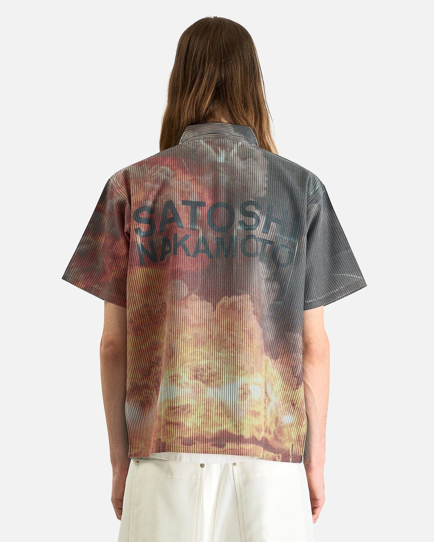 Satoshi Nakamoto Men's Shirts Weird Time Shirt in Multi