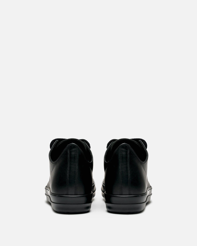 Rick Owens Men's Sneakers Wide Lace Low Ramones in Black/Black