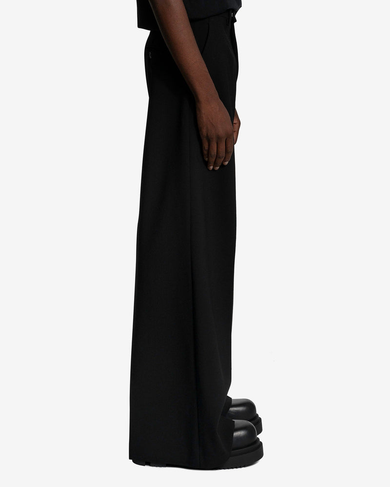 VETEMENTS Men's Pants Wide Leg Tailored Pants in Black