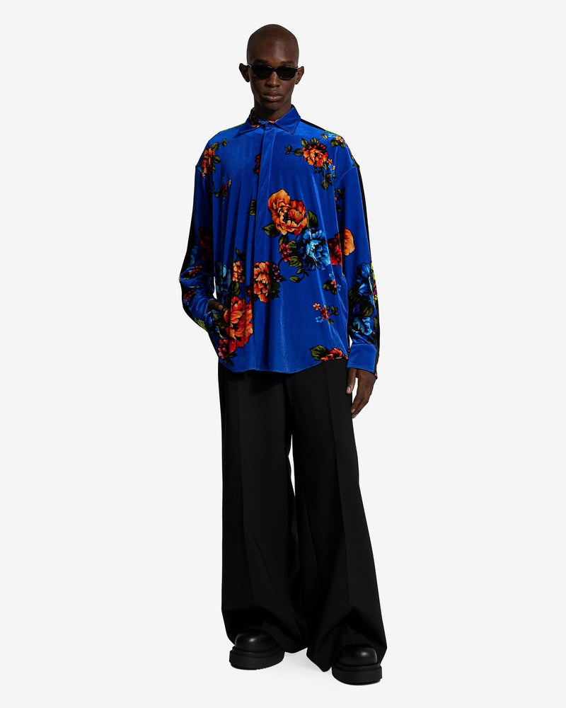 VETEMENTS Men's Pants Wide Leg Tailored Pants in Black