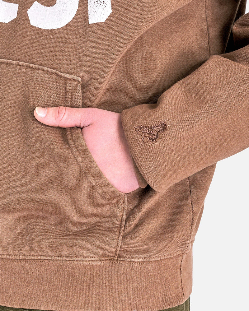 One of These Days Men's Sweatshirts Wild West Hooded Sweatshirt in Mustang Brown