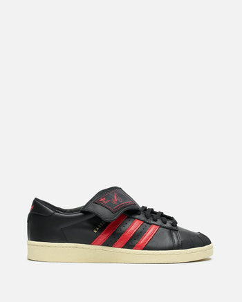 Willy Chavarria Jabbar Low in Black/Red – SVRN