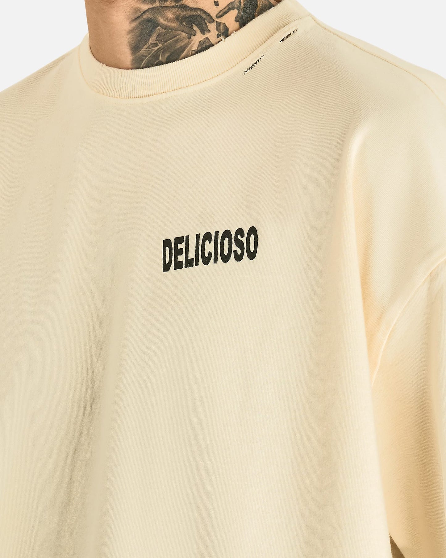 Willy Chavarria Men's T-shirts Willy's Taco Shop Buffalo Tee in Masa