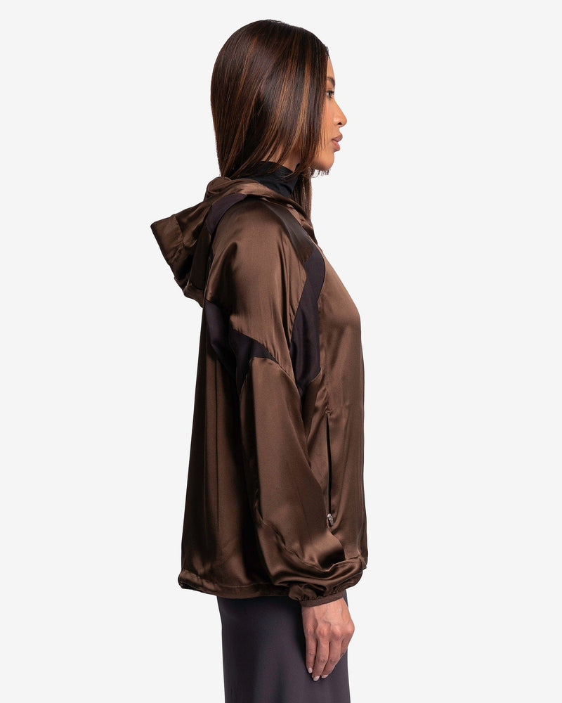 POST ARCHIVE FACTION (P.A.F) Women Jackets Women's 5.0+ Technical Jacket Right in Silk Brown