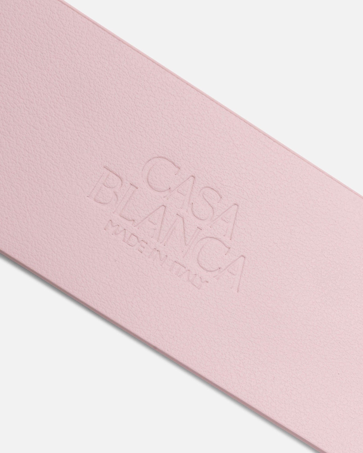 Casablanca Leather Goods Women's Cowboy Belt 35mm in Pink Multi