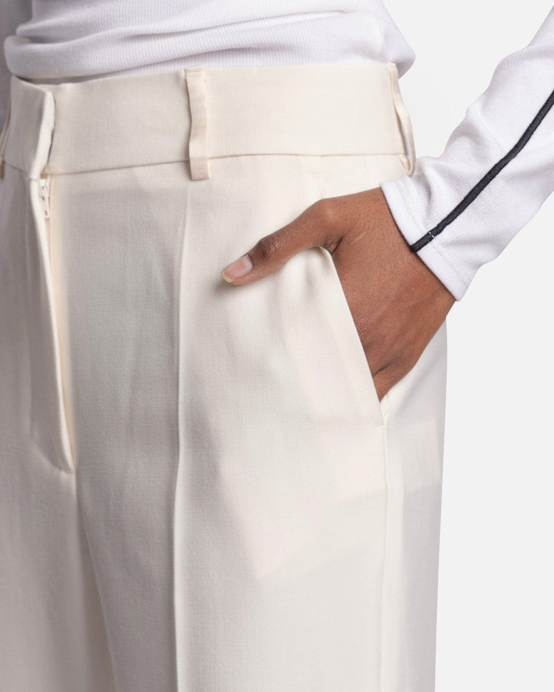 Wales Bonner Women Pants Women's Harmony Trouser in Ivory