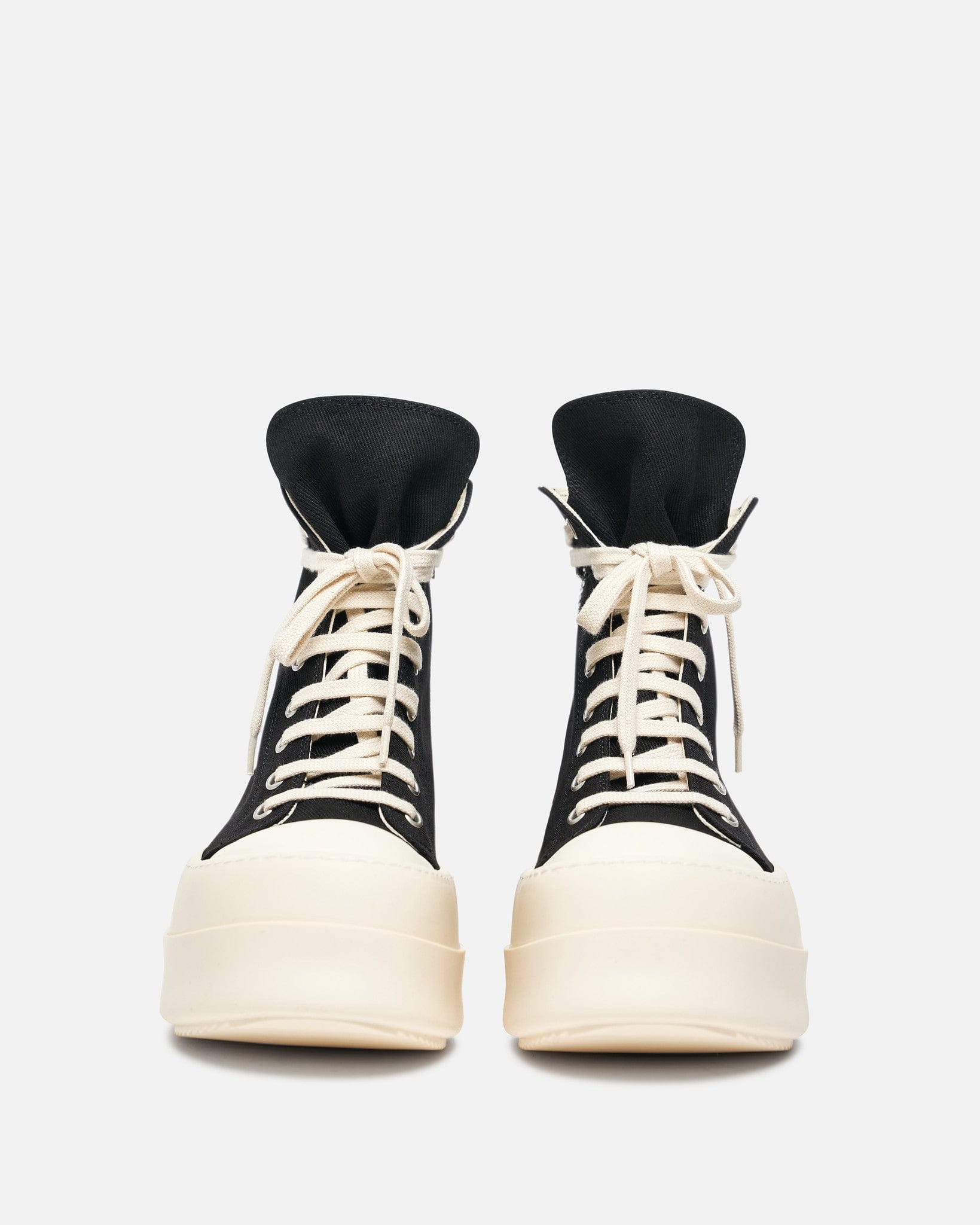 Rick Owens DRKSHDW Women Sneakers Women's Mega Bumper Sneakers in Black/Milk