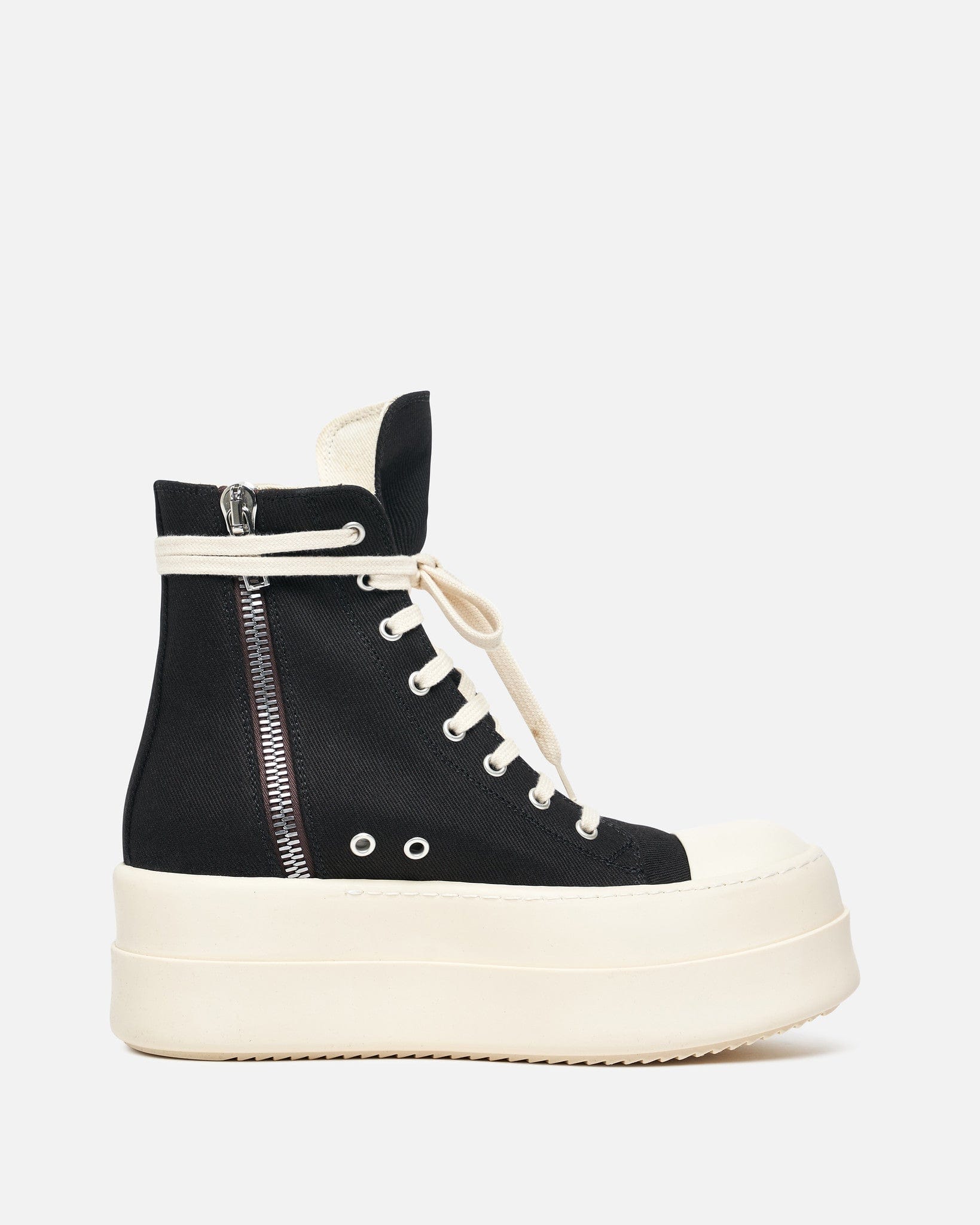 Rick Owens DRKSHDW Women Sneakers Women's Mega Bumper Sneakers in Black/Milk