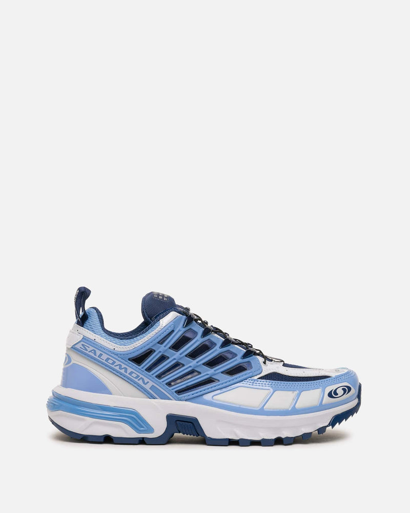 MM6 Maison Margiela Womens Sneakers Women's MM6 x Salomon ACS Pro in Heather/Blue Print