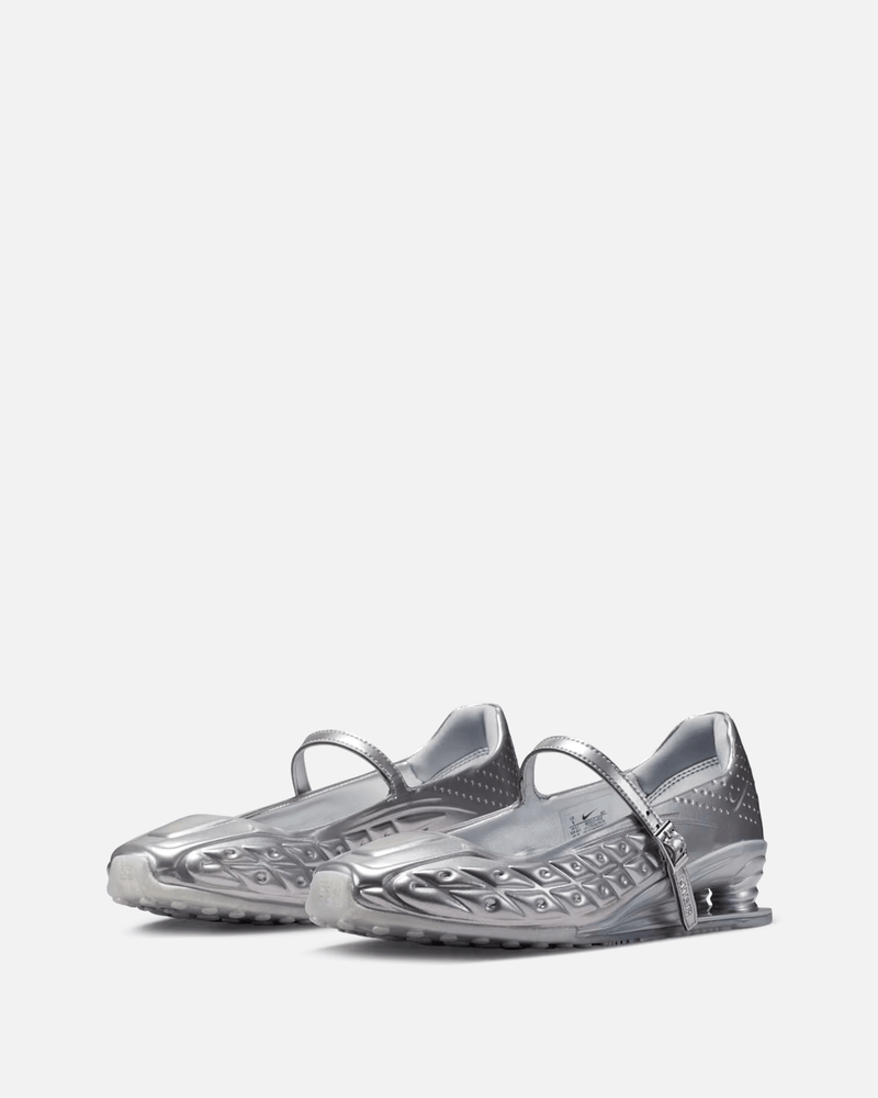 Nike Men's Sneakers Women's Shox Z Calistra in Metallic Silver