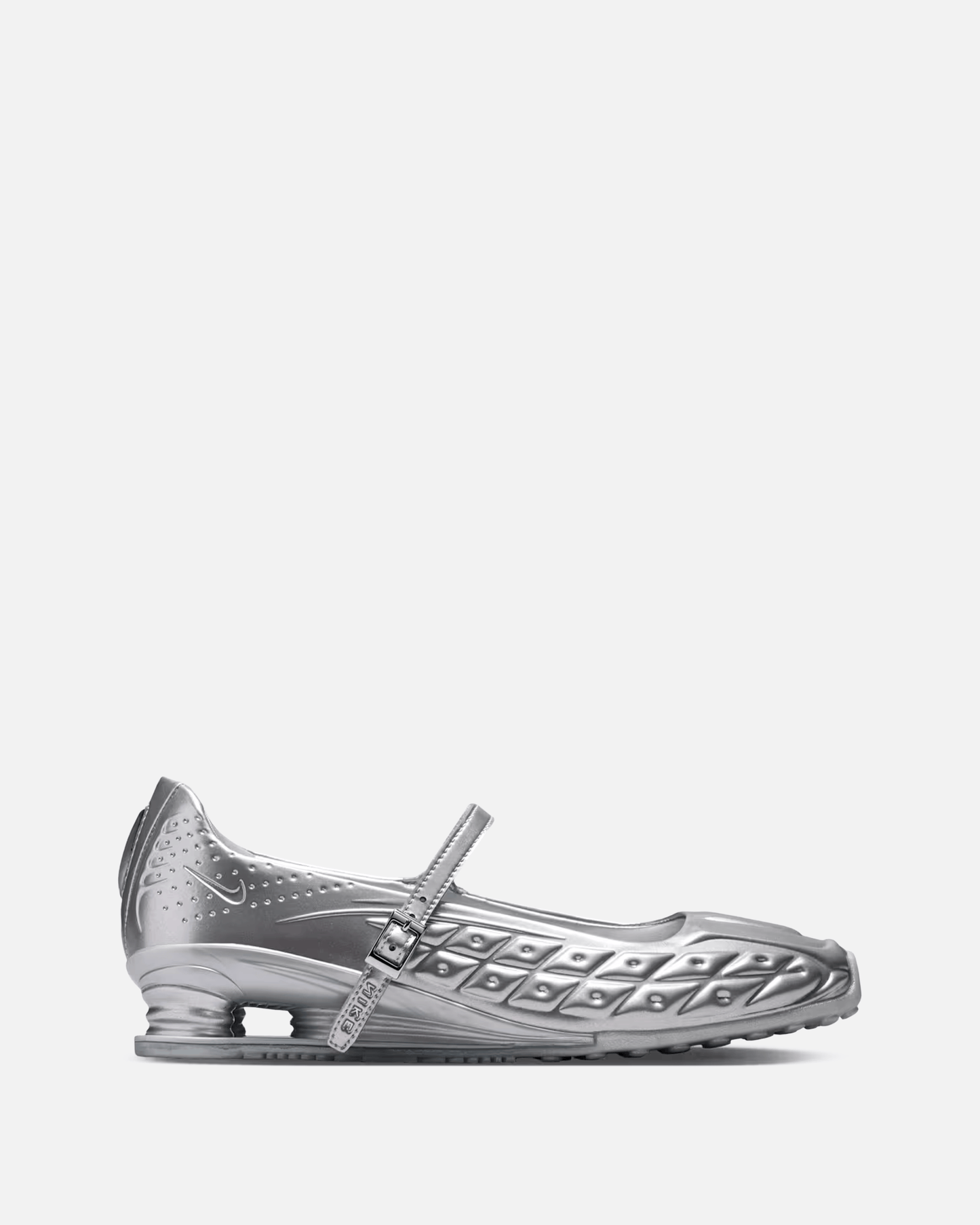 Nike Men's Sneakers Women's Shox Z Calistra in Metallic Silver
