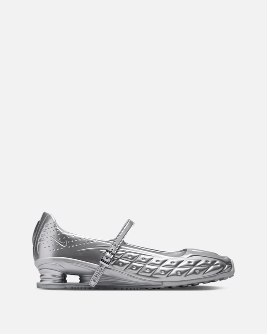 Nike Men's Sneakers Women's Shox Z Calistra in Metallic Silver