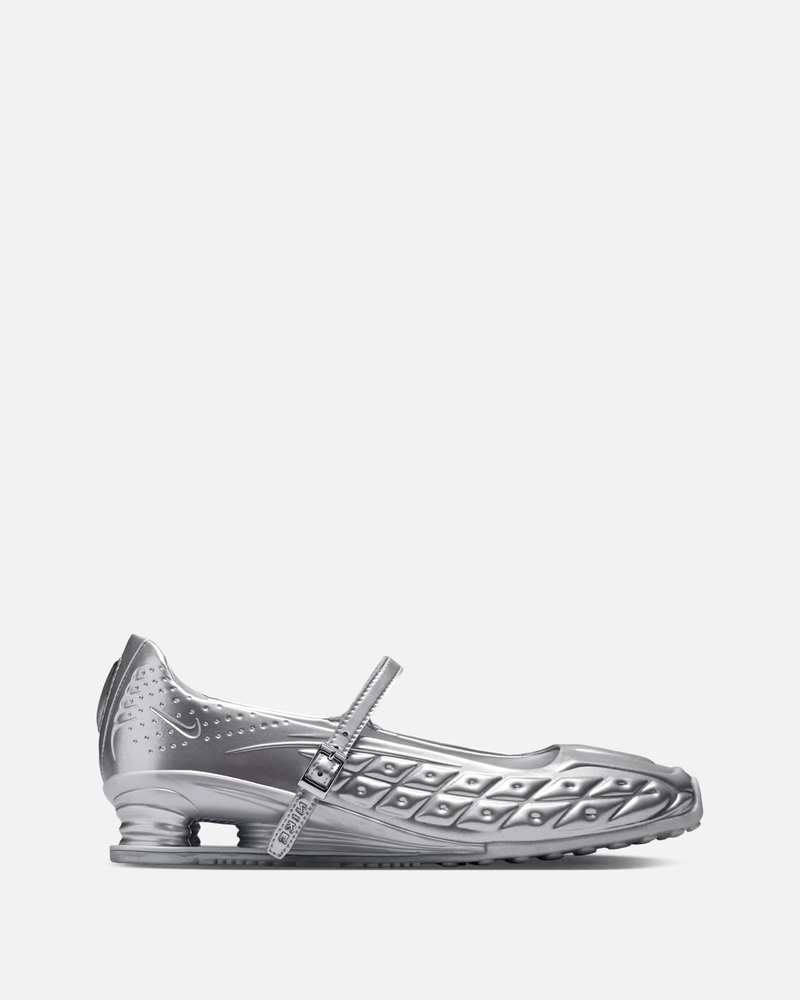 Nike Men's Sneakers Women's Shox Z Calistra in Metallic Silver