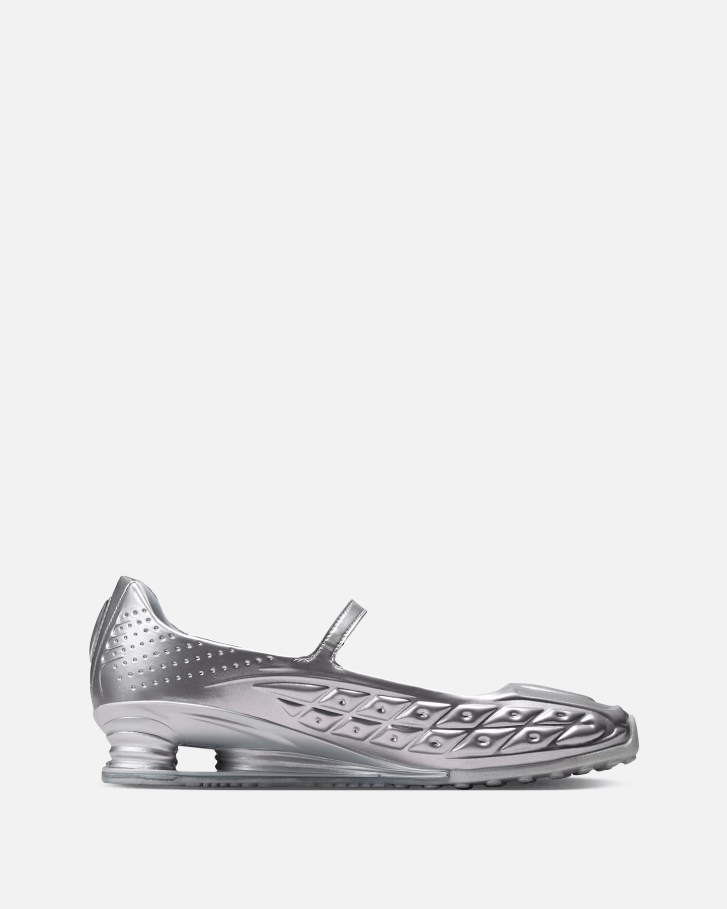 Nike Men's Sneakers Women's Shox Z Calistra in Metallic Silver