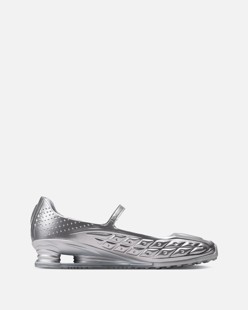 Nike Men's Sneakers Women's Shox Z Calistra in Metallic Silver