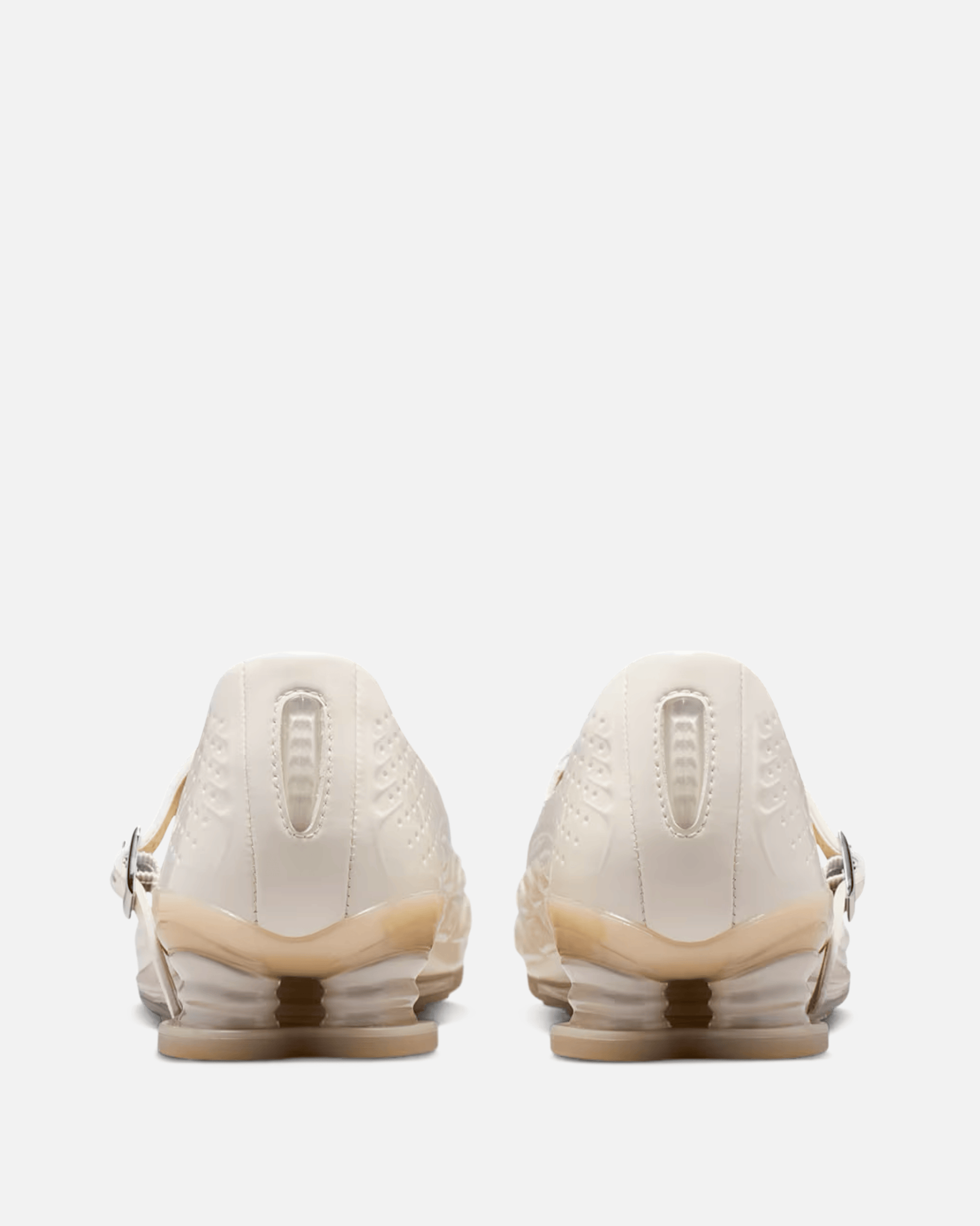 JORDAN Men's Sneakers Women's Shox Z Calistra in Pale Ivory and Oatmeal