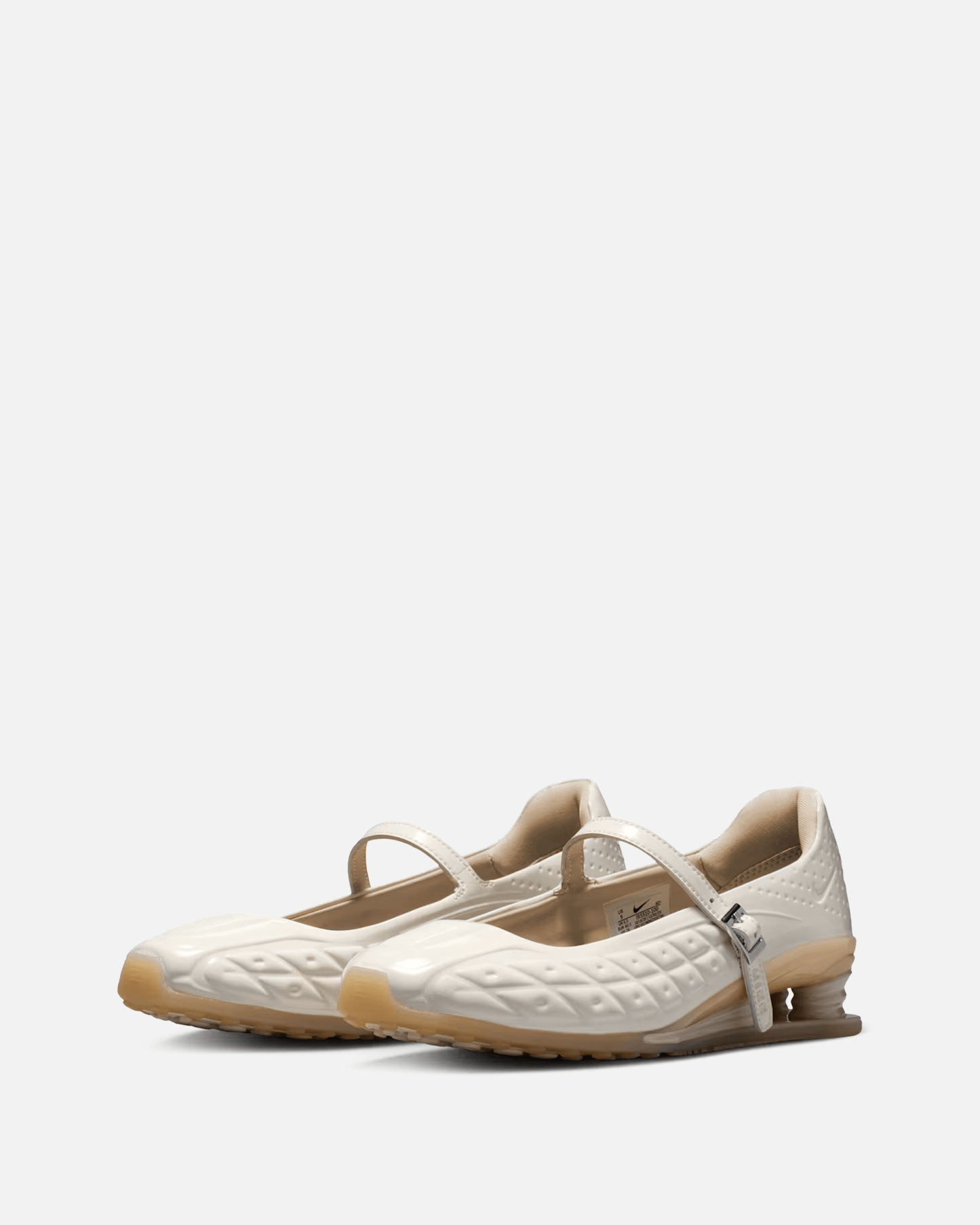JORDAN Men's Sneakers Women's Shox Z Calistra in Pale Ivory and Oatmeal